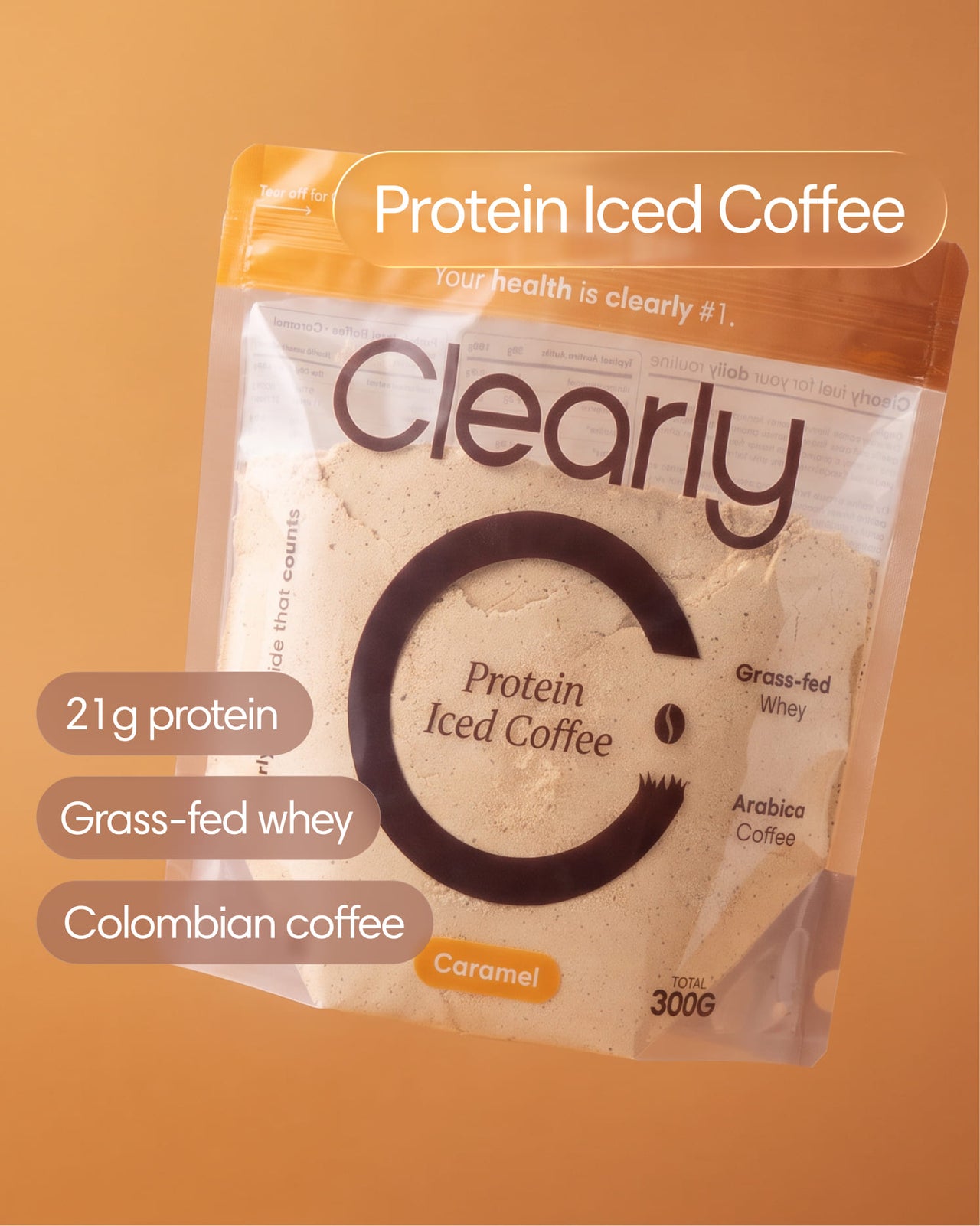 Café glacé protéiné