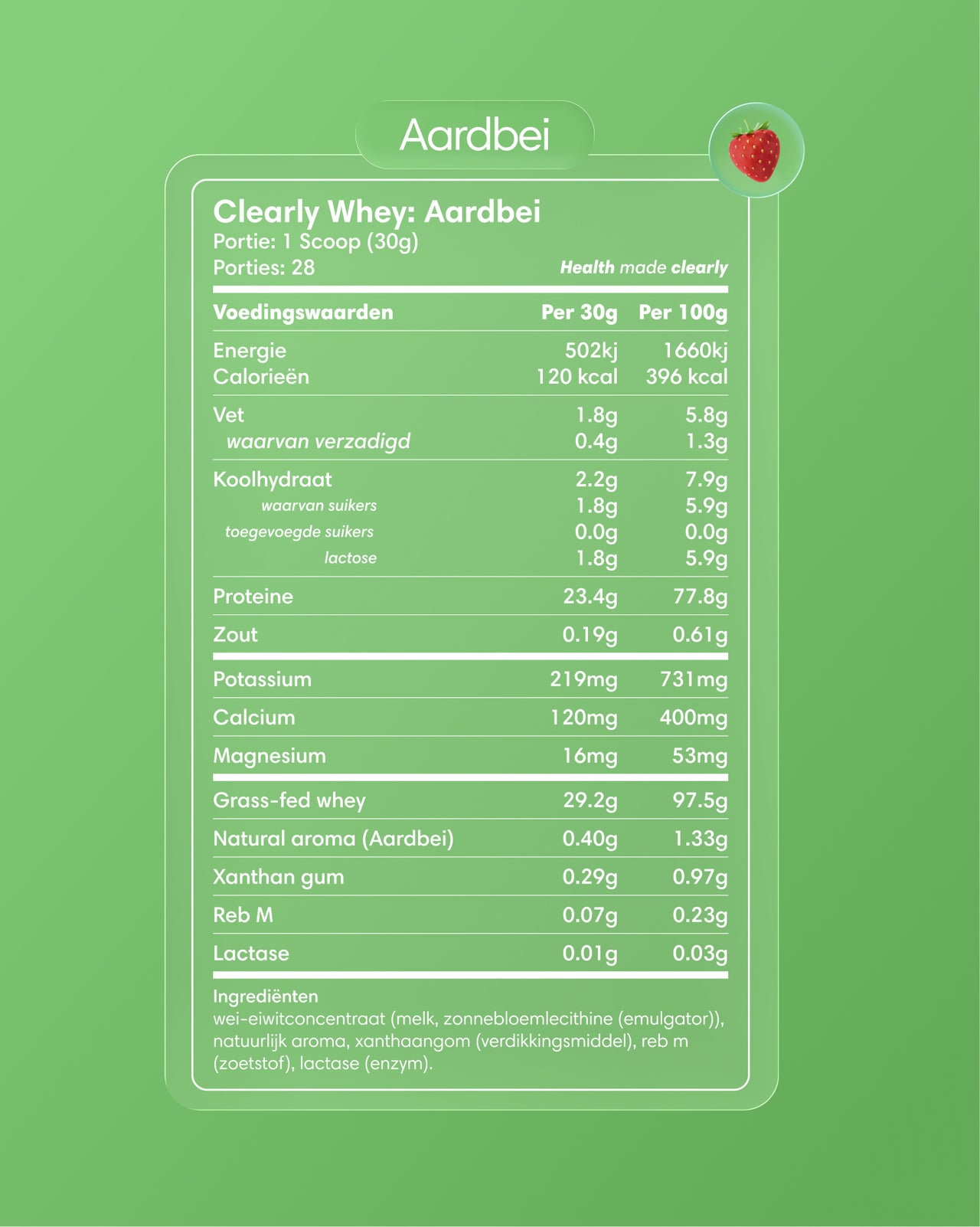 Whey (Nourrie à l’Herbe)