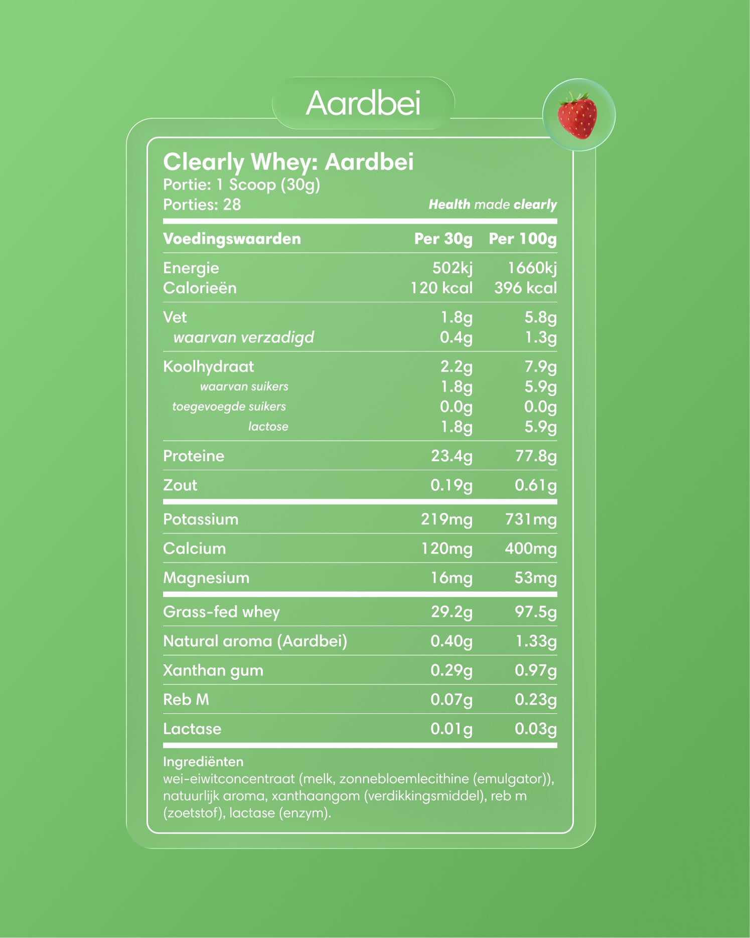 Whey (Nourrie à l’Herbe)