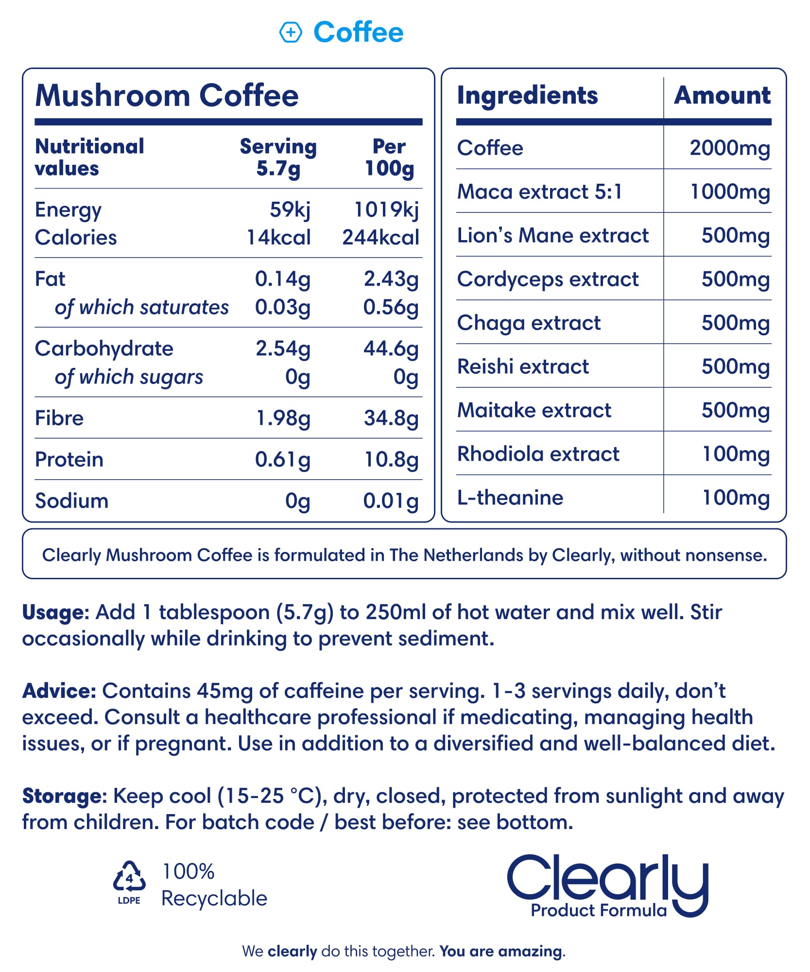  Clearly - Not Coffee