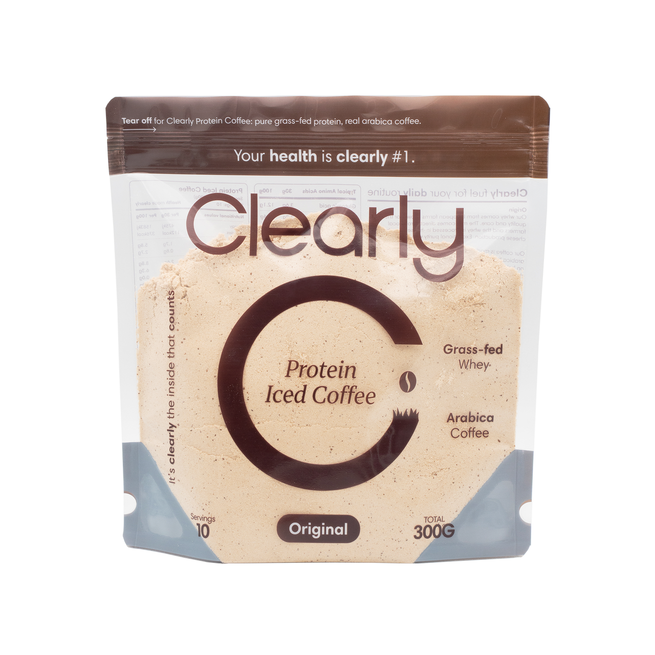 Café glacé protéiné