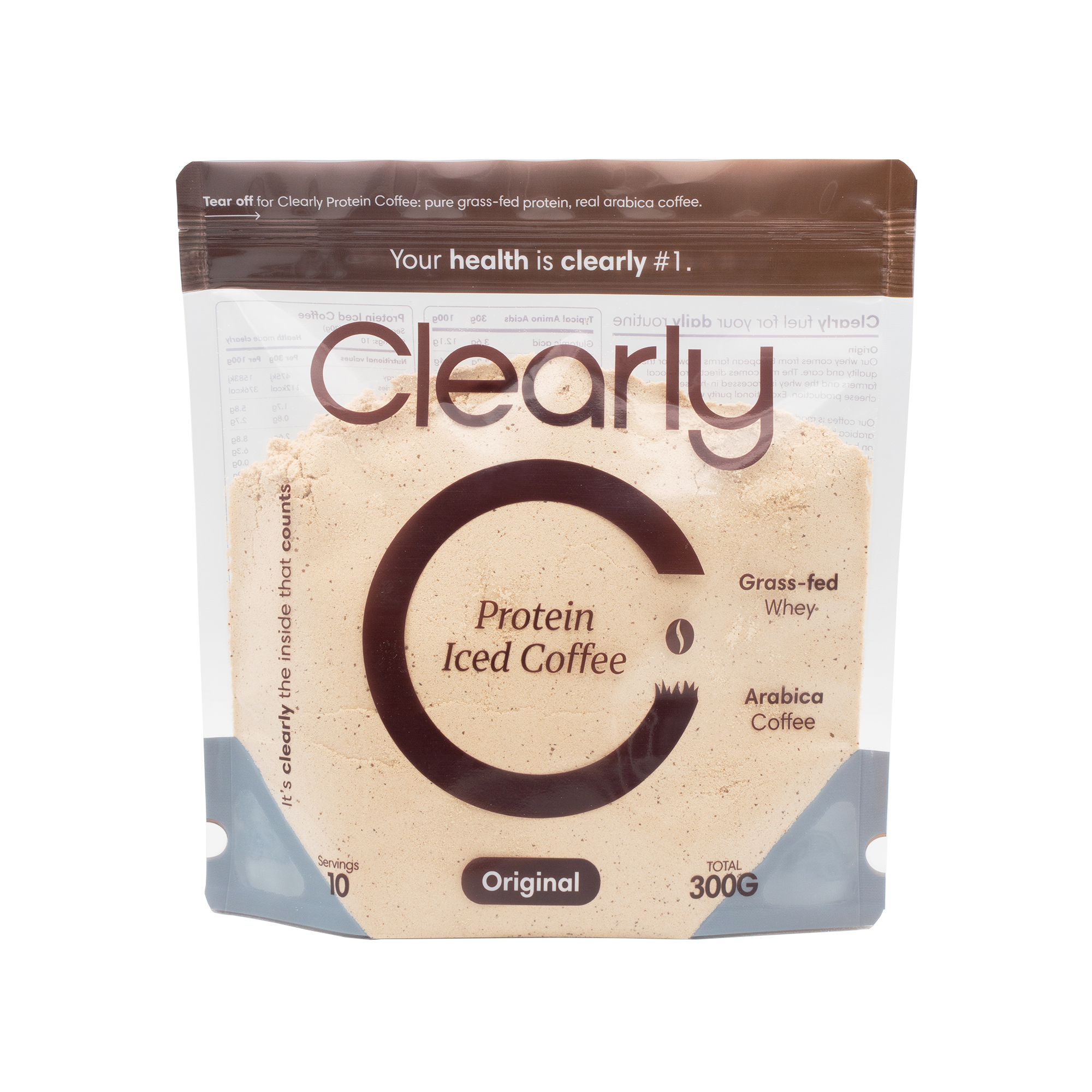 Café glacé protéiné