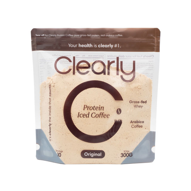 Café glacé protéiné